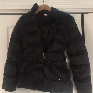 Black winter coat